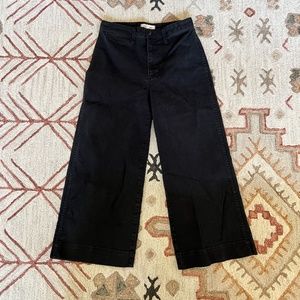 MADEWELL - High-waisted wide leg pants - Size 28